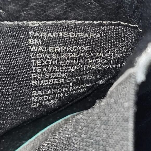 NEW Blondo Posey Ankle Bootie Womens 9 Black Suede Waterproof Platform Chelsea - Picture 12 of 13